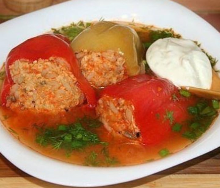 Diet Stuffed Pepper