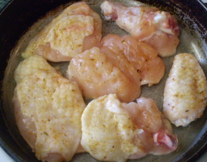 Chicken Stewed in Pieces step 4