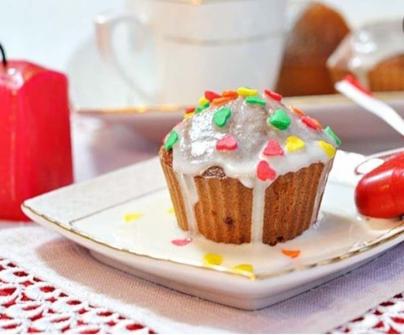 Lemon Muffins with Kefir