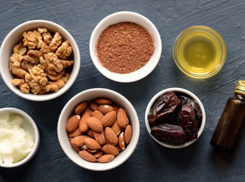 Raw Brownie step 1
