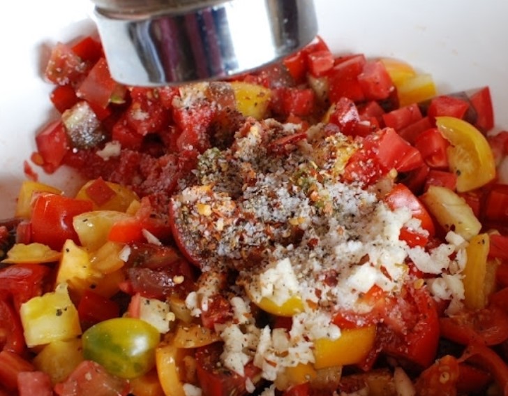 Pasta with Fresh Vegetables step 3