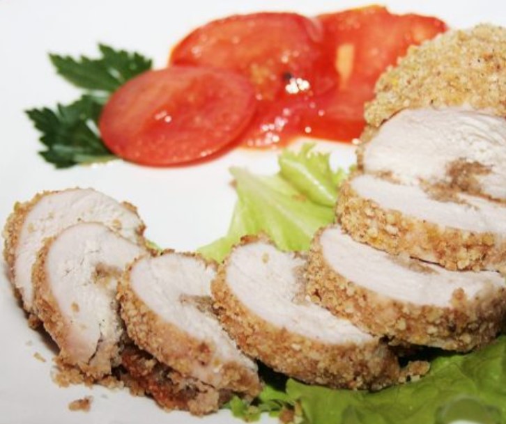 Chicken Breasts in Peanuts