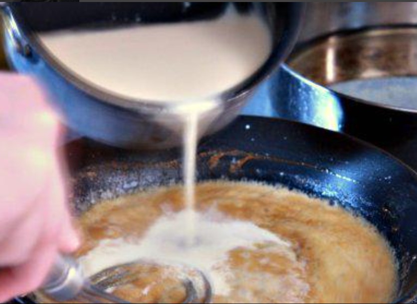 Sweet Potato Gnocchi with Cheese Sauce step 8