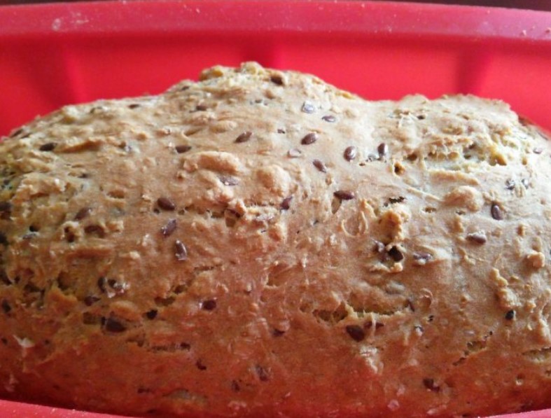 Soda Bread with Flax Seeds step 7