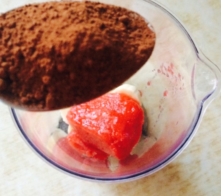 Chocolate Smoothie step 4