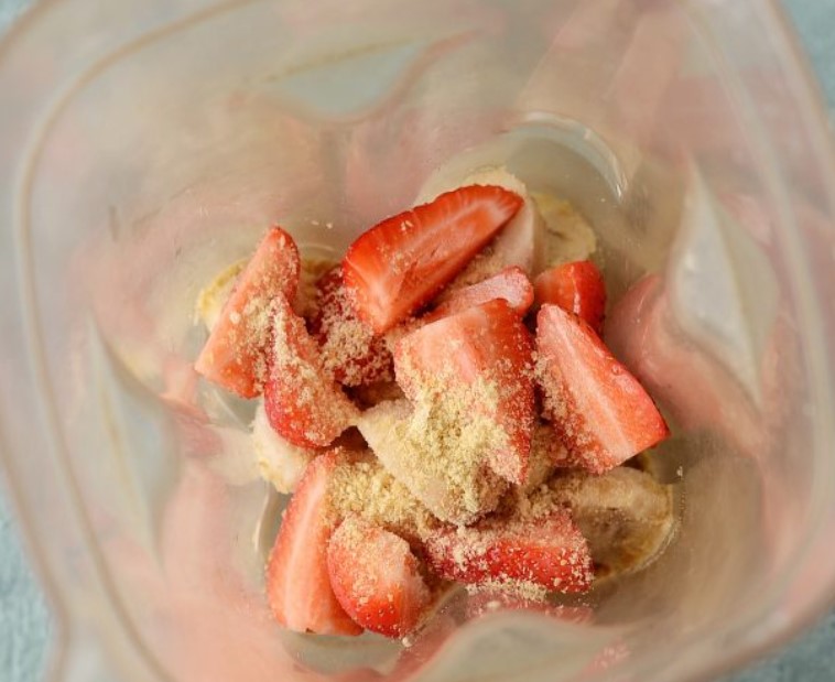 Vegan Smoothie step 2