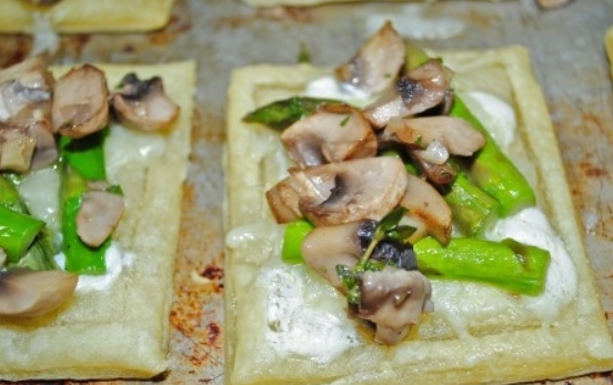 Asparagus Puff Pie step 5