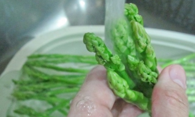 Green Asparagus in the Oven step 2