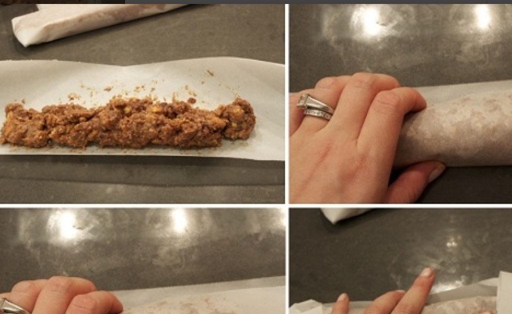 Chocolate “Sausage” with Condensed Milk step 7