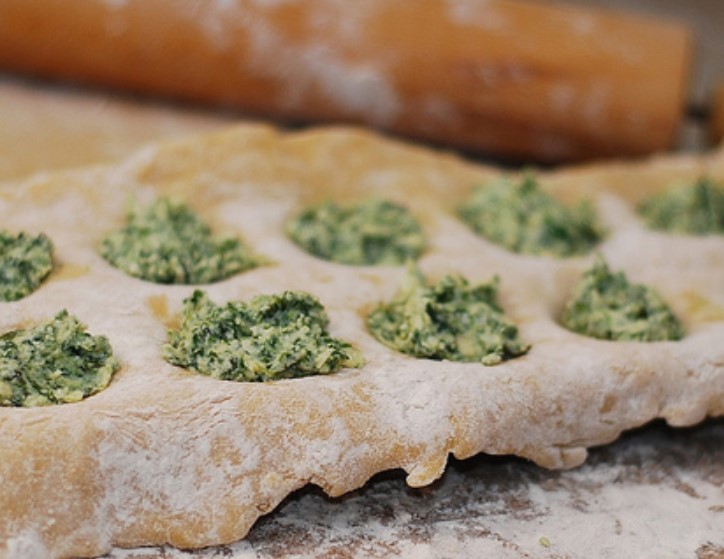Ravioli with Spinach and Cheese step 3