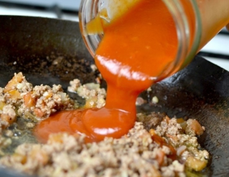 Minced Spaghetti Sauce step 3