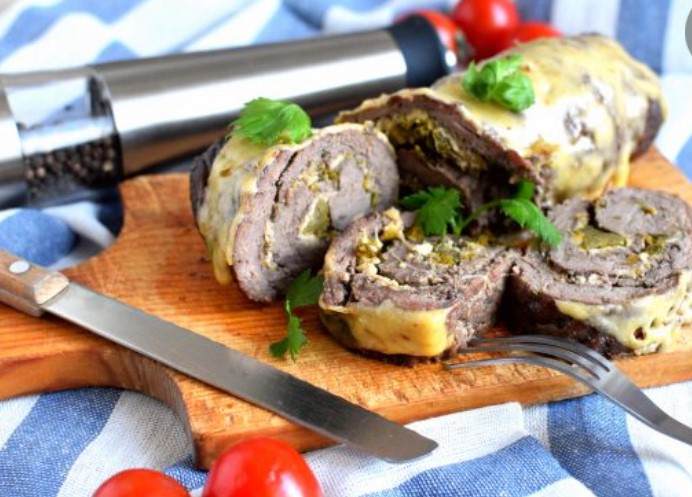 Beef Roll with Cheese