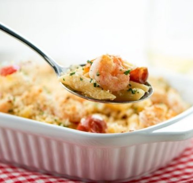 Baked Shrimp Pasta