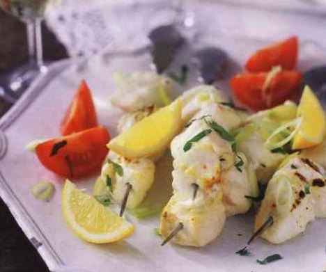 Whitefish Fillet Kebab