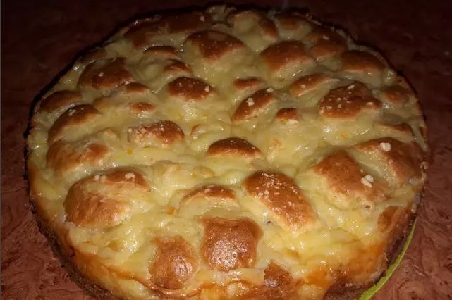 Airy French Pie with Custard step 12