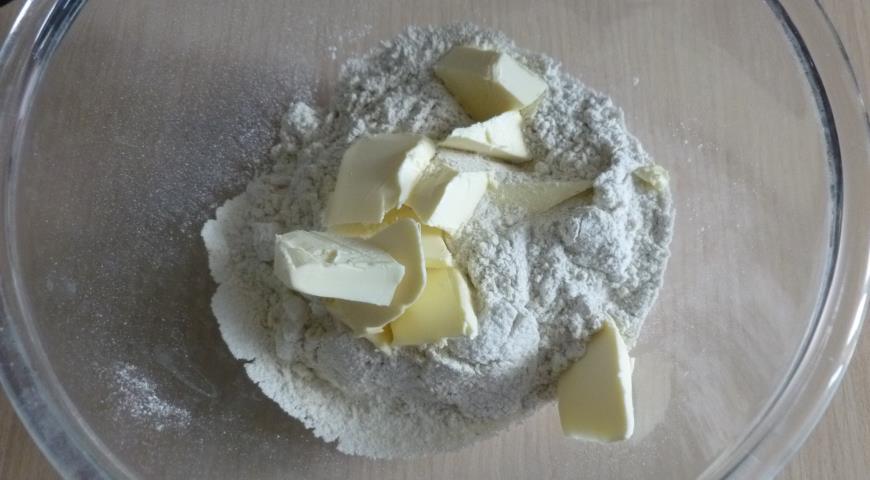 Quiche with Mushrooms and Spinach step 1