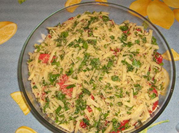 Baked Tomatoes with Cheese step 3