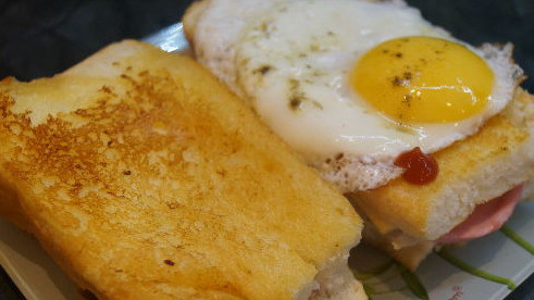 French Toasts “Croque-Monsieur” and “Croque-Madame”
