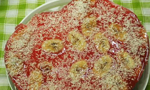 Yoghurt Jelly Cake