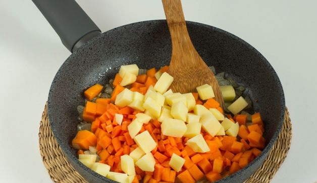Leek Stew with Pumpkin step 4