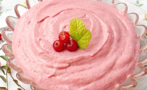 Cranberry Mousse