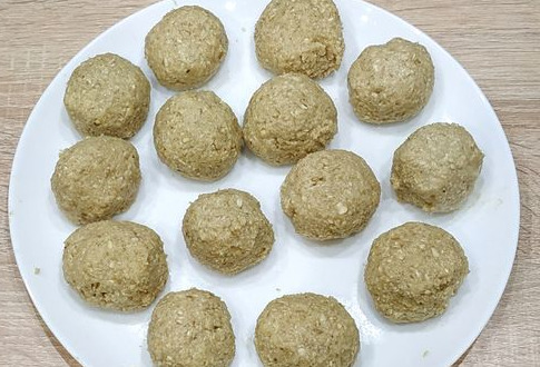 Oatmeal Cookies with Curd and Coconut Filling step 9