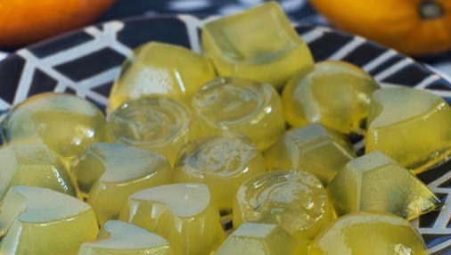 Orange Marmalade on Agar-Agar