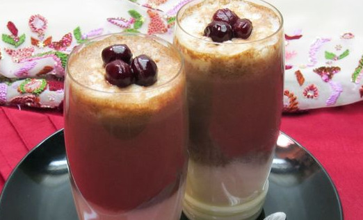 Kefir Jelly with Chocolate