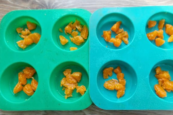 Milk Jelly with Tangerines (on Agar-Agar) step 5