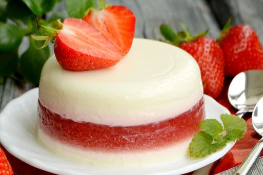 Sour Cream Strawberry Jelly