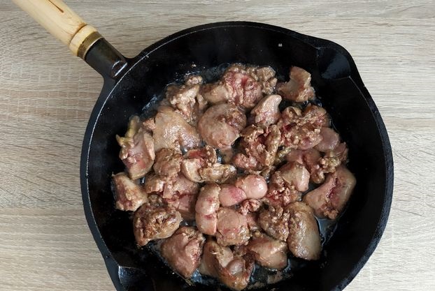 Stewed Chicken Liver with Cauliflower step 5