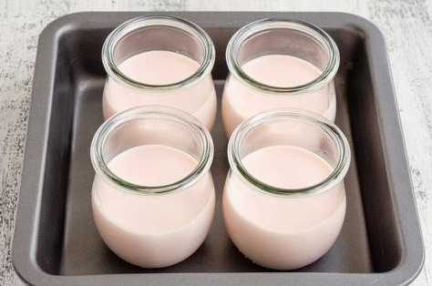 Milk Jelly with Watermelon and Condensed Milk step 7