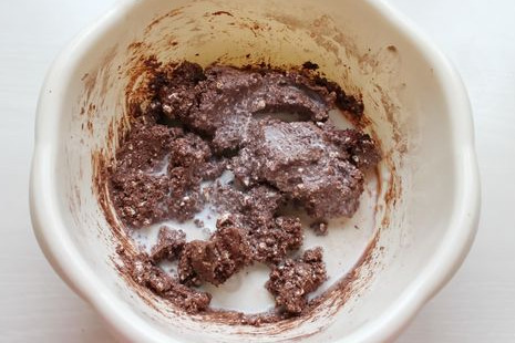 Curd Milk Jelly with Cocoa step 5