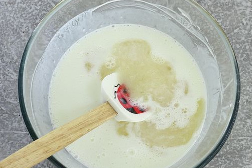 Two-Color Kefir Jelly with Cocoa step 4