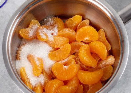 Sour Cream Tangerine Jelly step 2