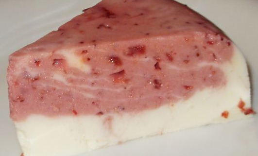 Sour Cream Jelly Cake with Strawberry Jam