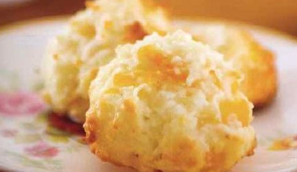 Coconut Cookies with Dried Apricots