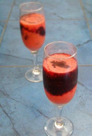 Blueberry-Strawberry Smoothie