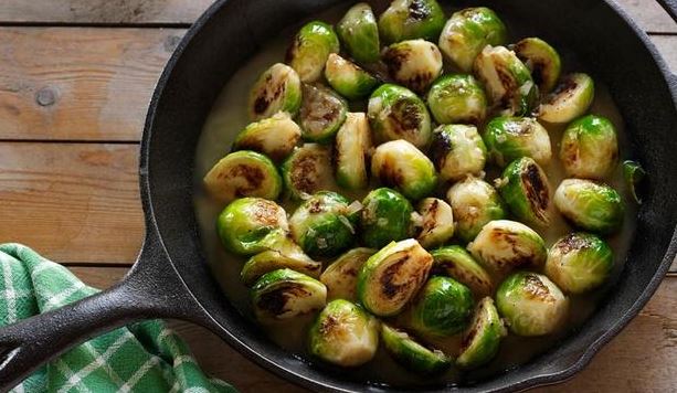 Braised Brussels Sprouts