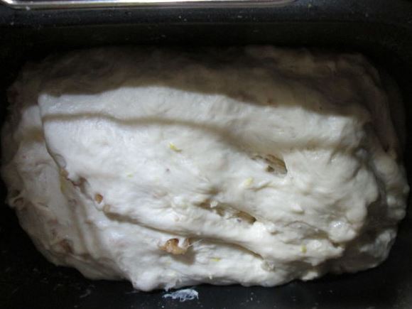 Bread with Lemon and Walnuts step 1