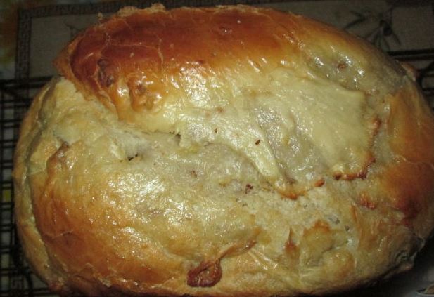 Bread with Lemon and Walnuts step 3