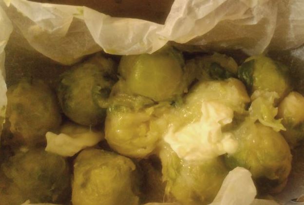 Brussels Sprouts with Sour Cream step 2