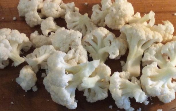 Cauliflower Casserole with Tomatoes step 1