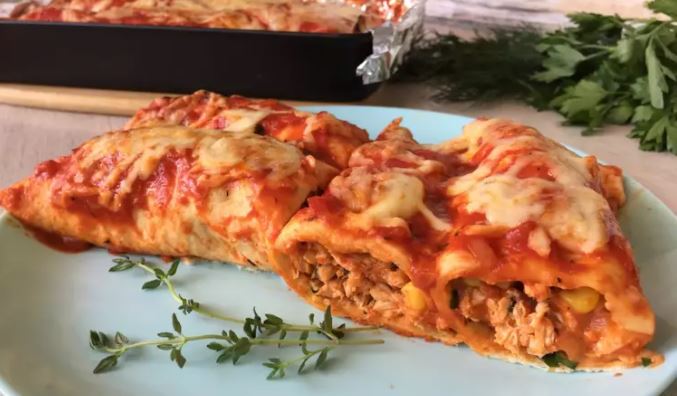 Chicken Enchilada in the Oven