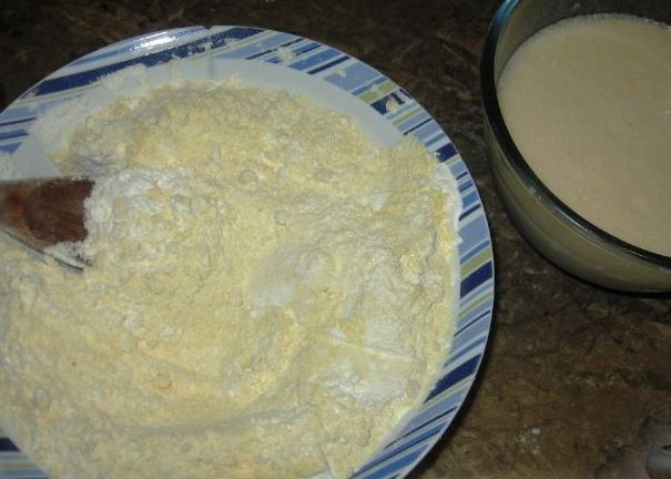 Corn Bread step 1