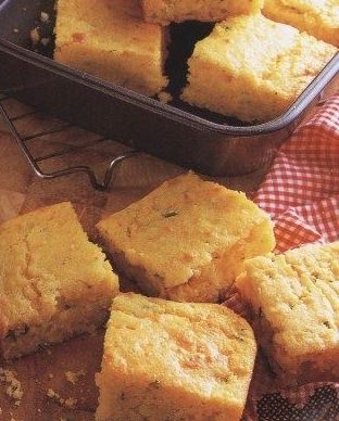 Corn Bread with Spicy Cheese