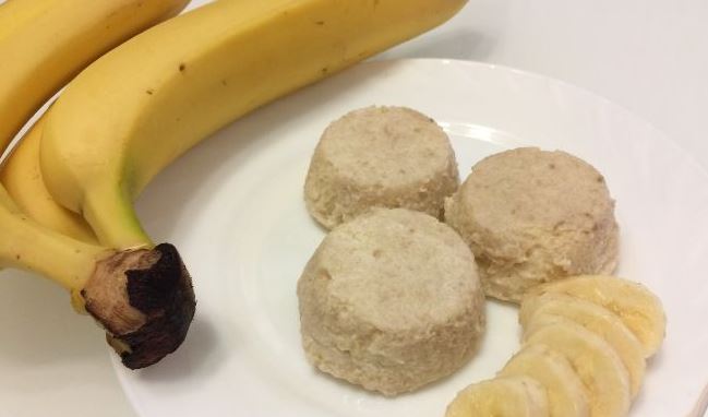 Cottage Cheese Casserole with Banana (for the Little Ones)