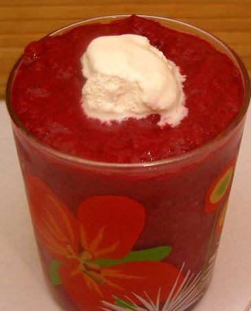 Dracula’s Breakfast Smoothie