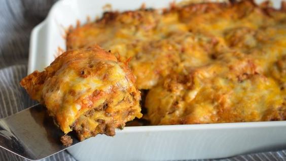 Enchilada with Beef