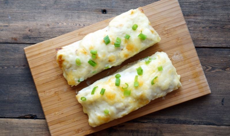 Enchilada with Chicken Breast